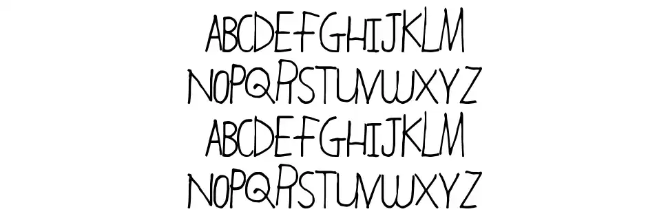 Handing Overfont specimens