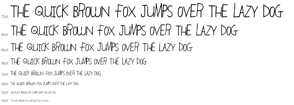 Handing Overfont waterfall