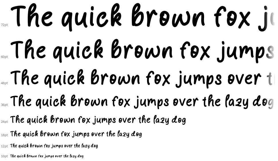 Handkidsfont waterfall