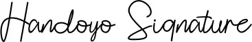 Handoyo Signature