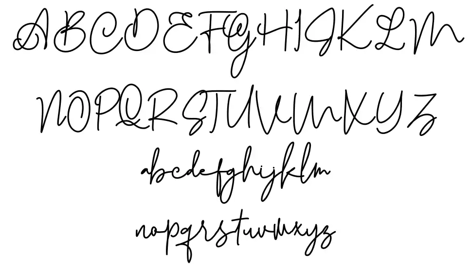 Happylandfont specimens