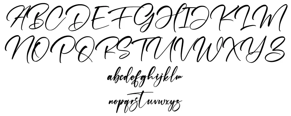 Hayrittiusfont specimens