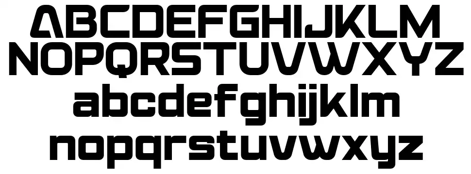 Heat Racer Especímenes Heat Racerfont specimens