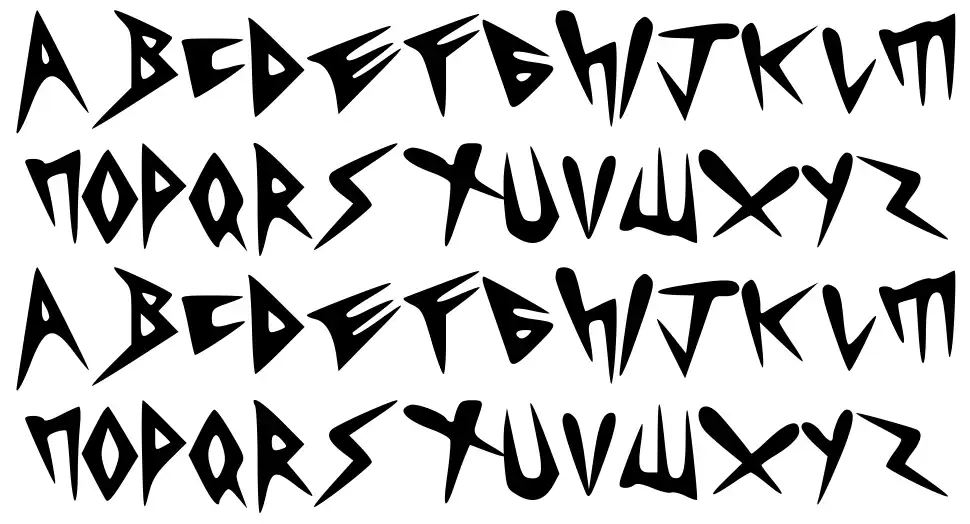 Heavycristfont specimens
