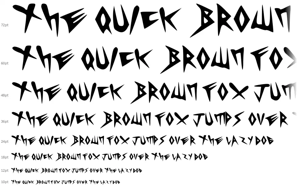 Heavycristfont waterfall