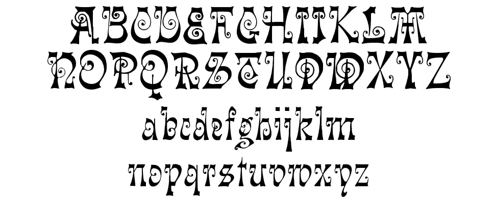 (Heidelberg) Especímenes (Heidelberg)font specimens