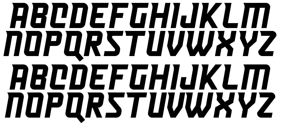 Heistfont specimens