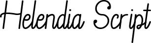 Helendia Script