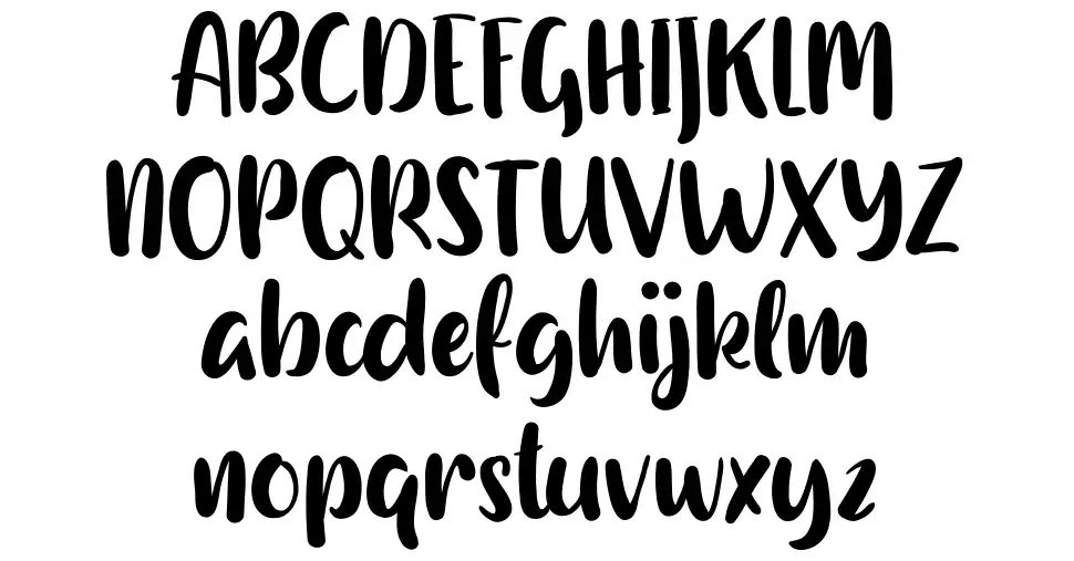 Hellingtonfont specimens