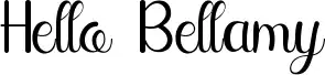 Hello Bellamy