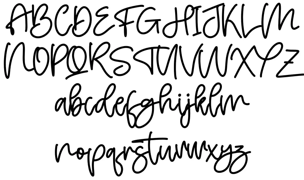 Hello Birdfont specimens