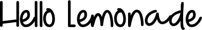 Hello Lemonade
