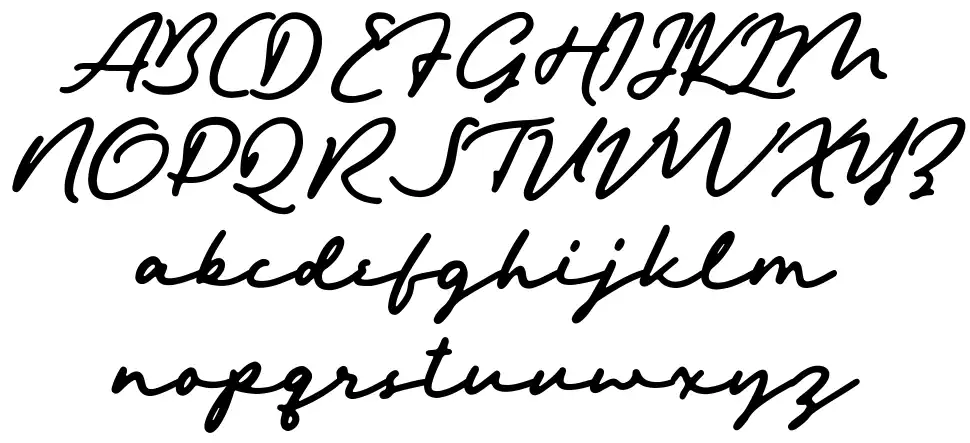 Hemisphers Scriptfont specimens