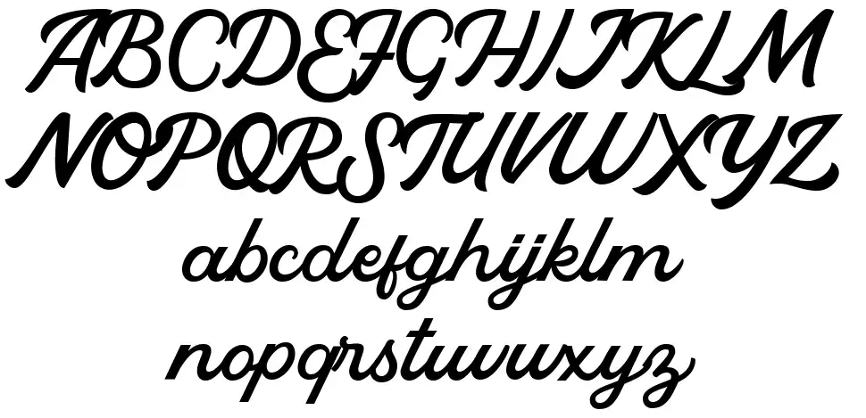 Hey Mondayfont specimens