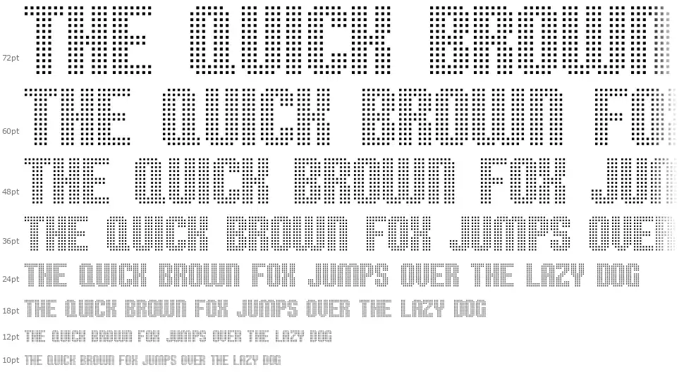 High Speedfont waterfall
