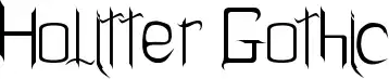 Holitter Gothic