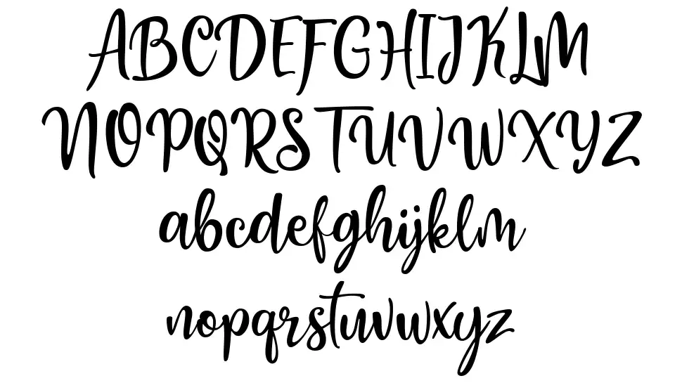 Honey Butterfont specimens