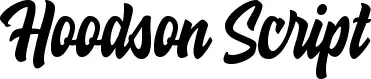 Hoodson Script
