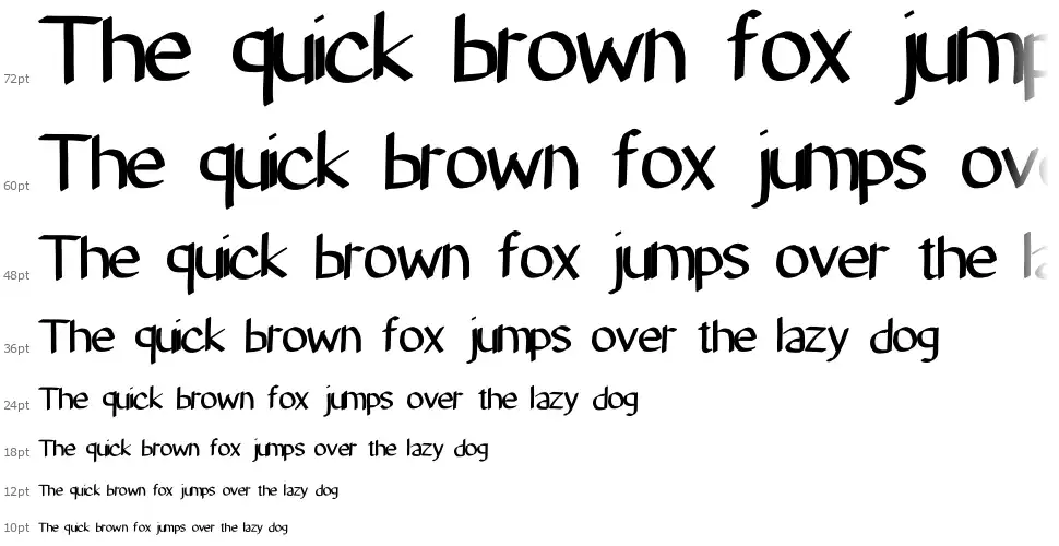 I do not trust youfont waterfall