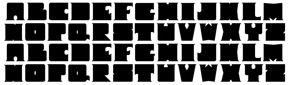I Shot The Seriffont specimens