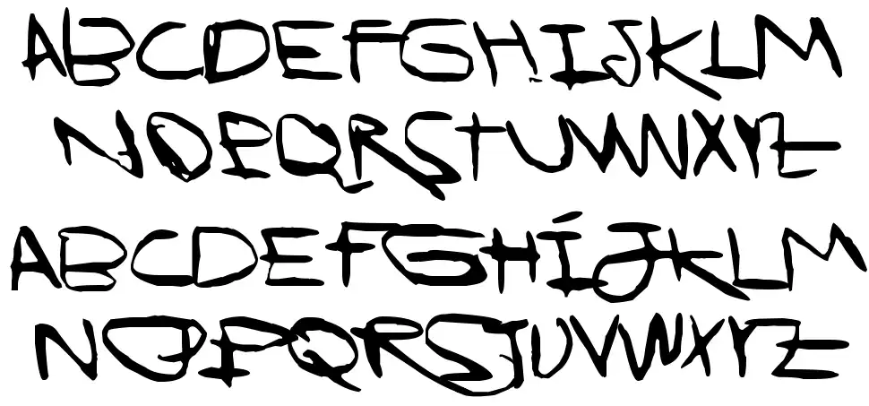 I Wanna Be Your Dogfont specimens