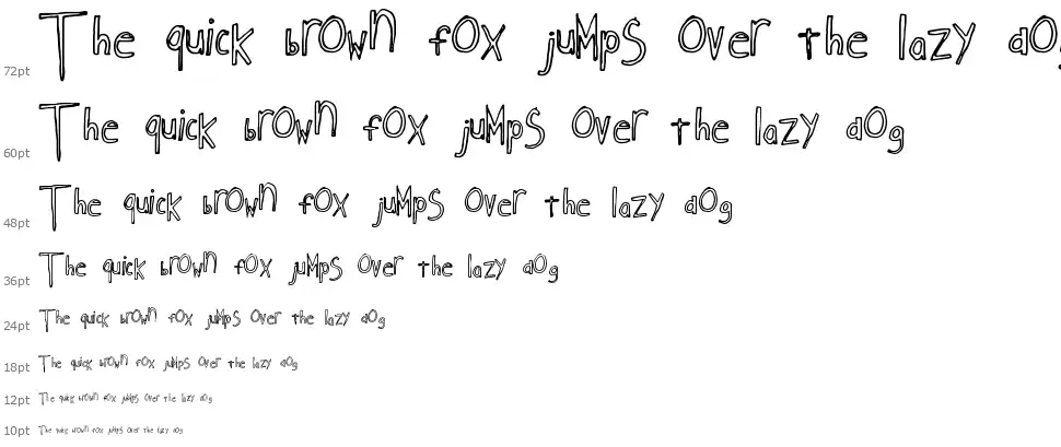 IndieSelloutfont waterfall