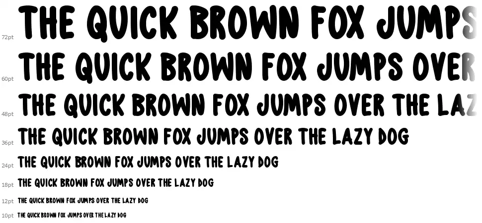 Individual Thinkingfont waterfall