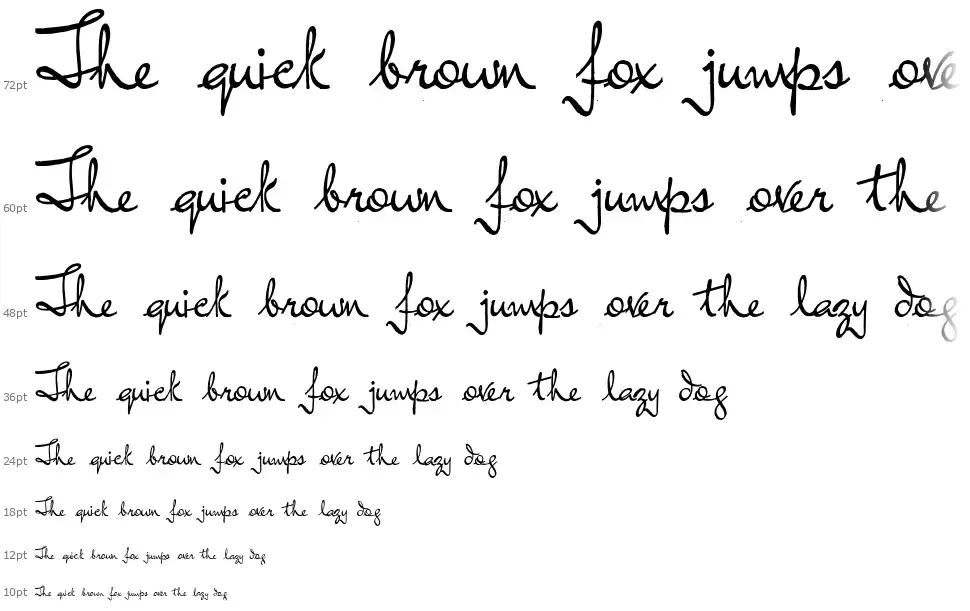 Inductive Resonancefont waterfall