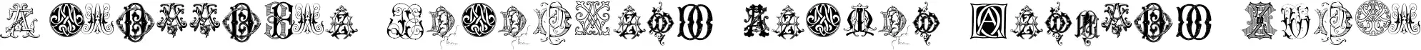 Intellecta Monograms Random Samples Eight