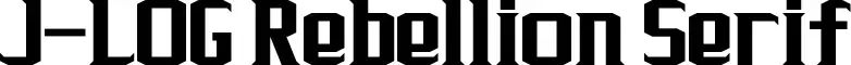 J-LOG Rebellion Serif