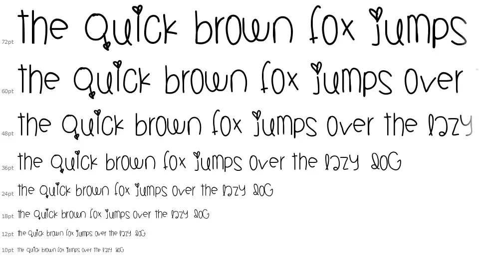 Jamba Juicyfont waterfall