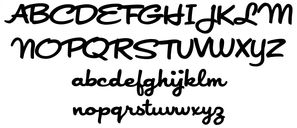 Japanfont specimens