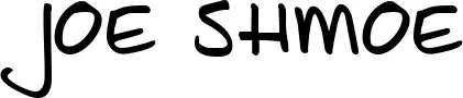 Joe Shmoe