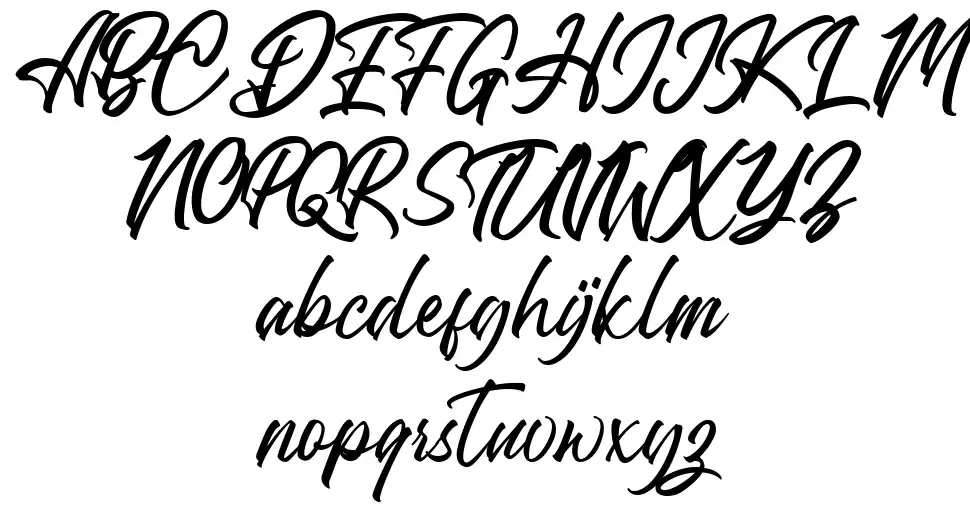 Jordan Dunkfont specimens