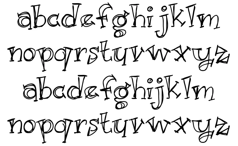 Just kiddingfont specimens