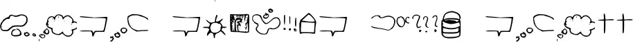 Just symbols and stuff