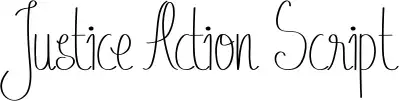 Justice Action Script