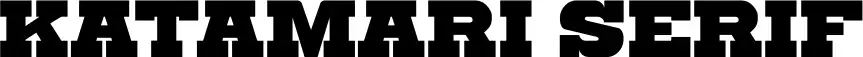 Katamari Serif