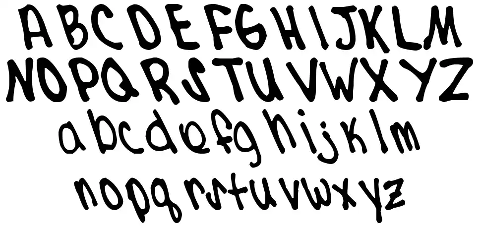 Kdizzlefont specimens