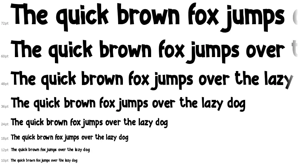 KEKAFEfont waterfall