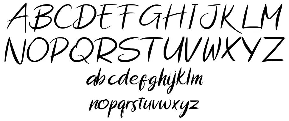 Kerry Haltonfont specimens