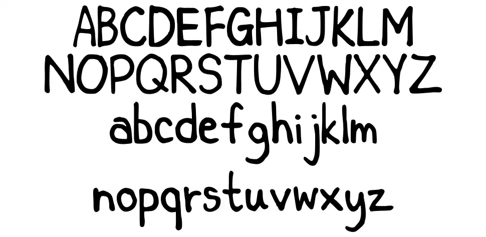 Key's Comicfont specimens