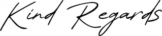 Kind Regards
