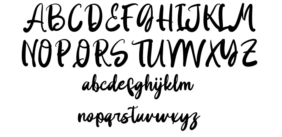 Kindly Reply Especímenes Kindly Replyfont specimens