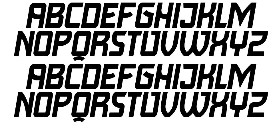 Knock Knockfont specimens