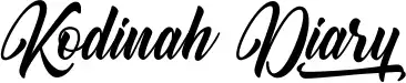 Kodinah Diary