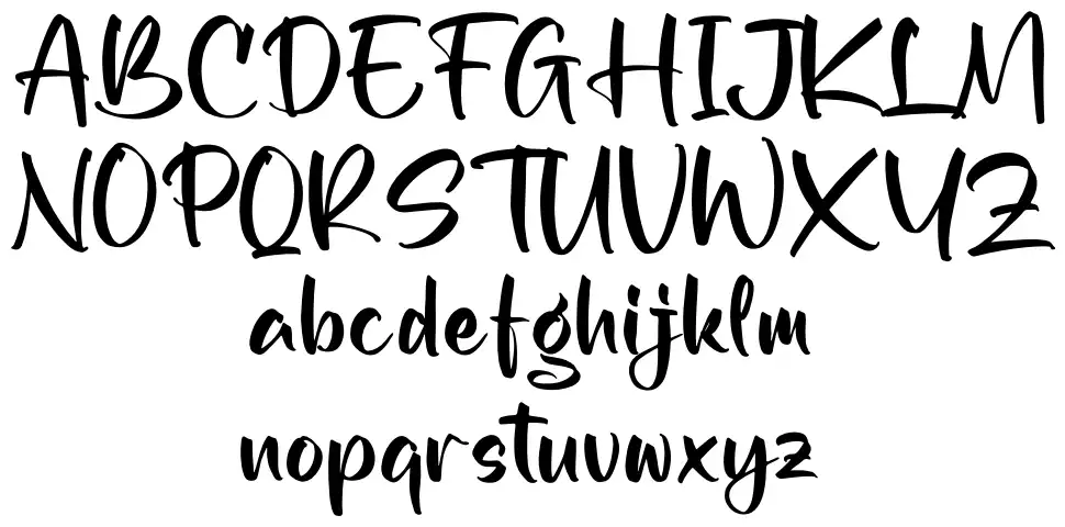 Konektafont specimens