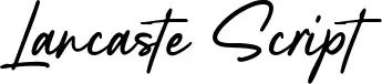Lancaste Script