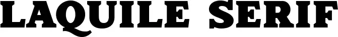 Laquile Serif
