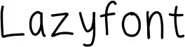 Lazyfont